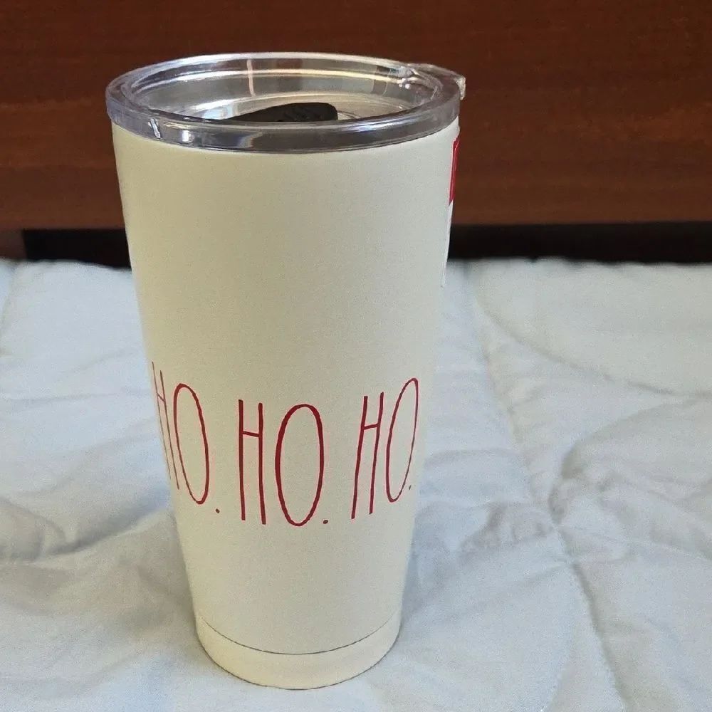 Rae Dunn Red and White Christmas Tumbler